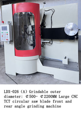 300-1800MM Máy nghiền góc phía trước và phía sau CNC lớn