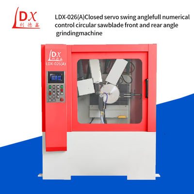 Máy cắt tỉa góc tròn toàn bộ CNC TCT Saw Blade Front And Rear Angle LDX-026A