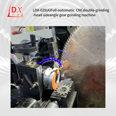 LDX-028A CNC TCT Full Saw Blade Double Grinding Head Side Grinding Machine Máy nghiền mặt