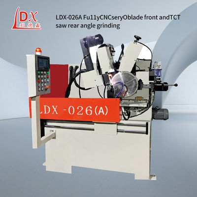 Máy nghiền Full Servo Five Axis Alloy Circular Saw Blade Mặt trước và góc sau LDX-026A
