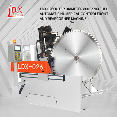 LDX-026 đường kính mài 500-2200MM Máy mài CNC tròn toàn bộ Blade Saw Blade Mặt trước và góc sau