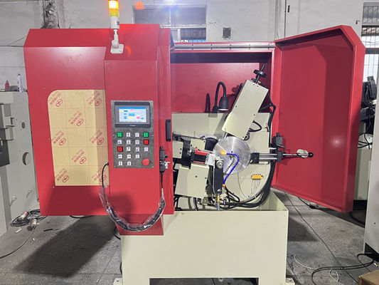 LDX-020B Servo Feed Full CNC Saw Blade Mặt trước và phía sau góc máy nghiền