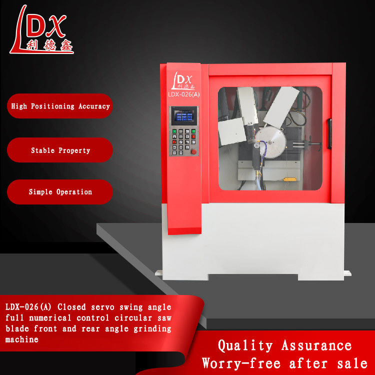 Máy nghiền lưỡi cưa TCT hoàn toàn CNC Servo TCT Saw Blade Machine LDX-026A