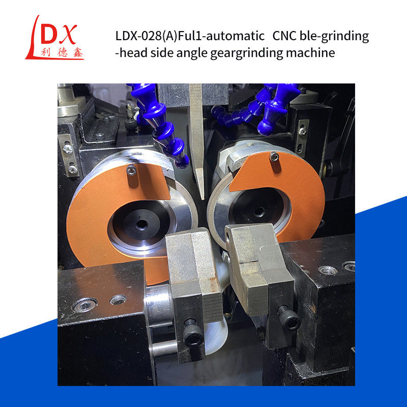 Servo TCT Saw Circular Saw Blade Double Grinding Head Side Angle Full CNC Grinding Machine LDX-028A Máy nghiền hoàn chỉnh