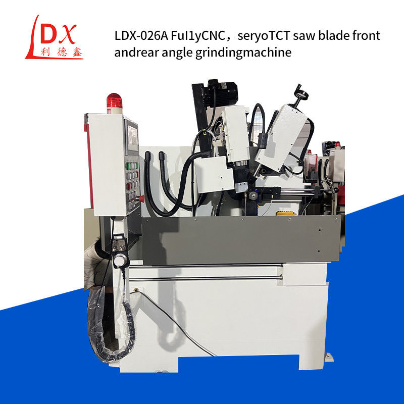 Mở đầy đủ CNC servo hợp kim vòng xem Blade phía trước và phía sau góc máy nghiền LDX-026A