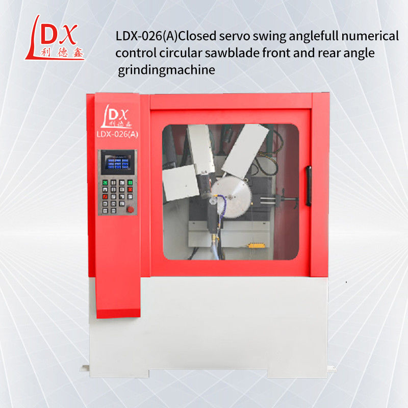 Máy xay lưỡi cưa tròn TCT Full Enclosed CNC Front And Rear Angle LDX-026A