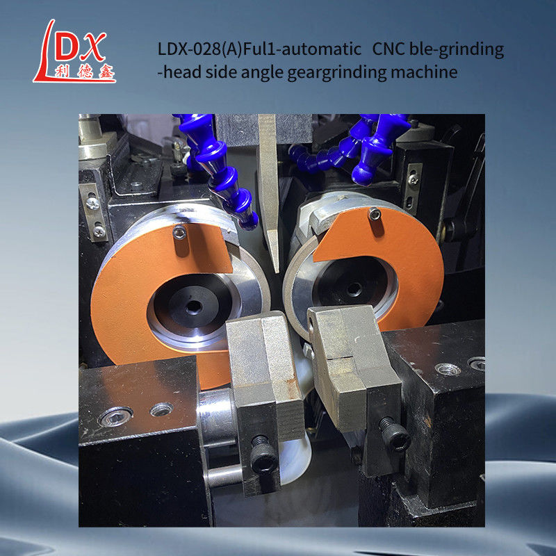 Máy nghiêng góc mặt hai đầu cho máy cắt gỗ LDX-028A