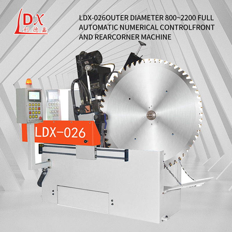 LDX-026 đường kính mài 500-2200MM Máy mài CNC tròn toàn bộ Blade Saw Blade Mặt trước và góc sau