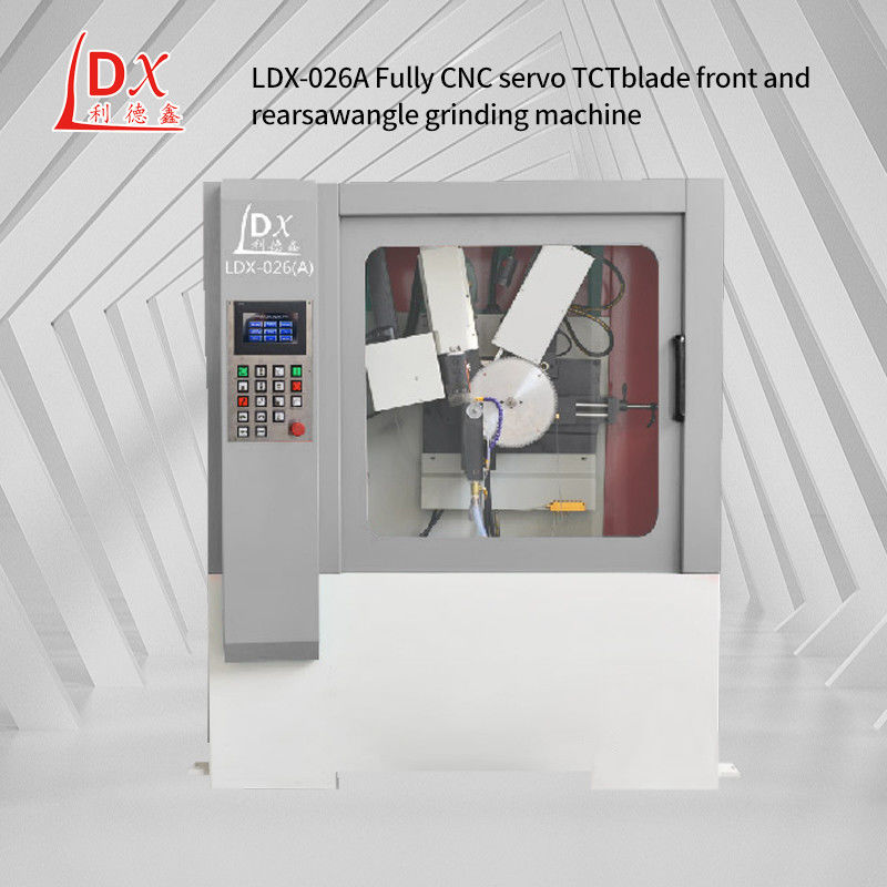 LDX-026A Carbide Saw Blade Servo Mặt trước và góc sau Máy nghiền Lidexin Nghiên cứu và phát triển chuyên nghiệp