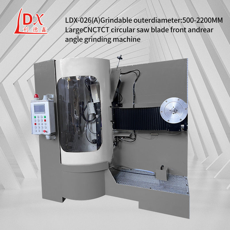 LDX-026A 300MM-1600MM Chiều kính Lớn tròn cưa Blade Ba trục CNC cưa Blade máy nghiền