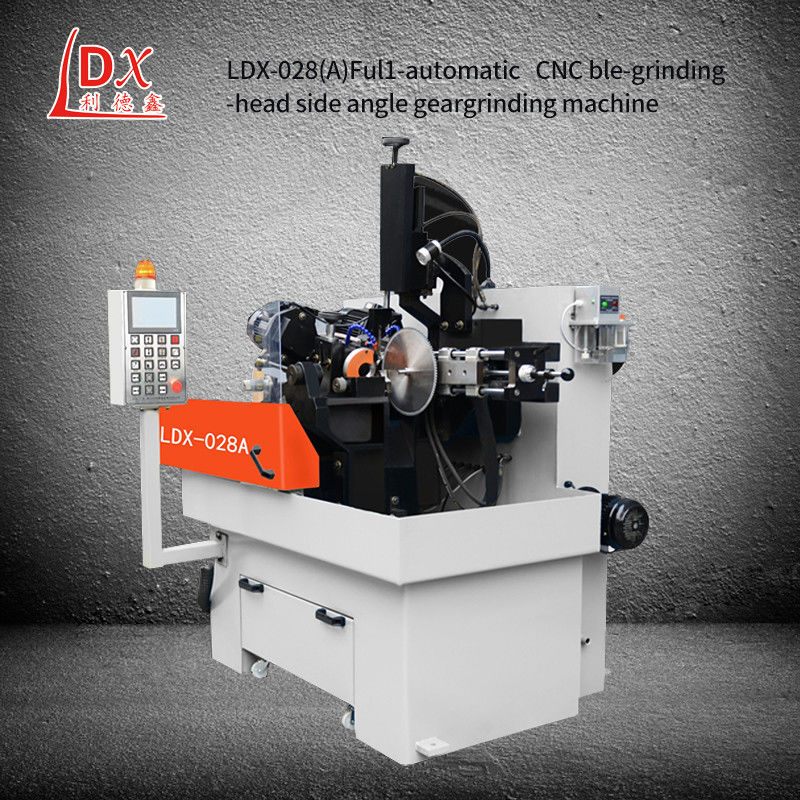 LDX-028A Máy nghiền 3 trục hoàn toàn CNC Saw Blade Double Grinding Head Side Gear