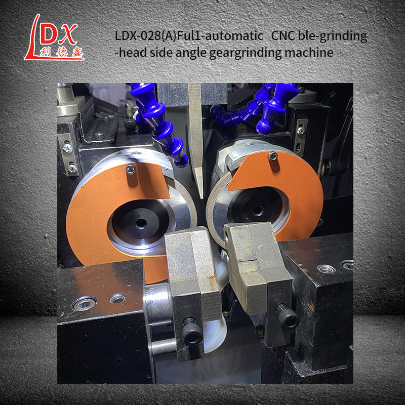 LDX-028A Máy cắt tỉa góc bên của máy cắt tỉa đầu nghiền kép CNC hoàn chỉnh
