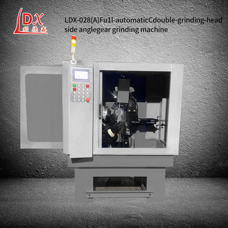 LDX-028A Máy nghiền hai mặt hoàn toàn bao bọc CNC Servo Circle Saw Blade Head Side