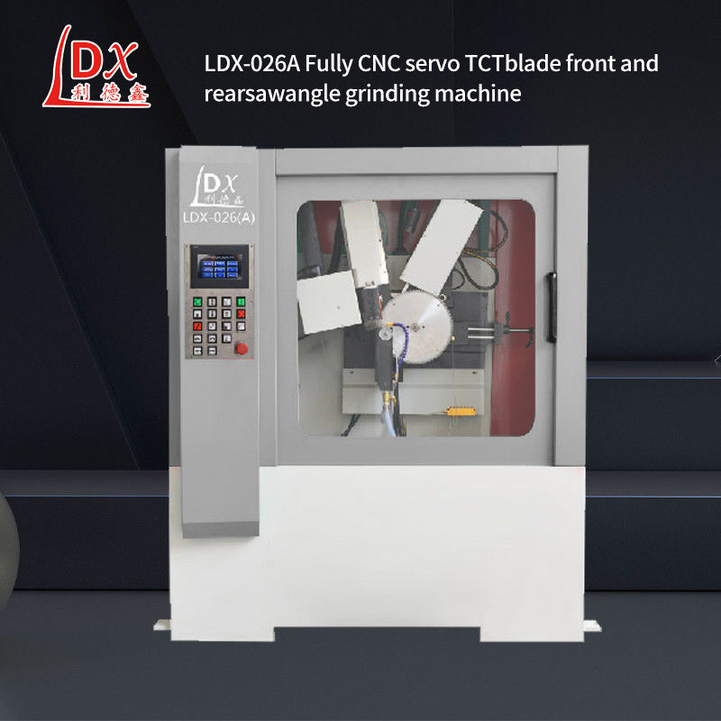 LDX-026A Máy nghiền góc phía trước và phía sau hoàn toàn đóng CNC