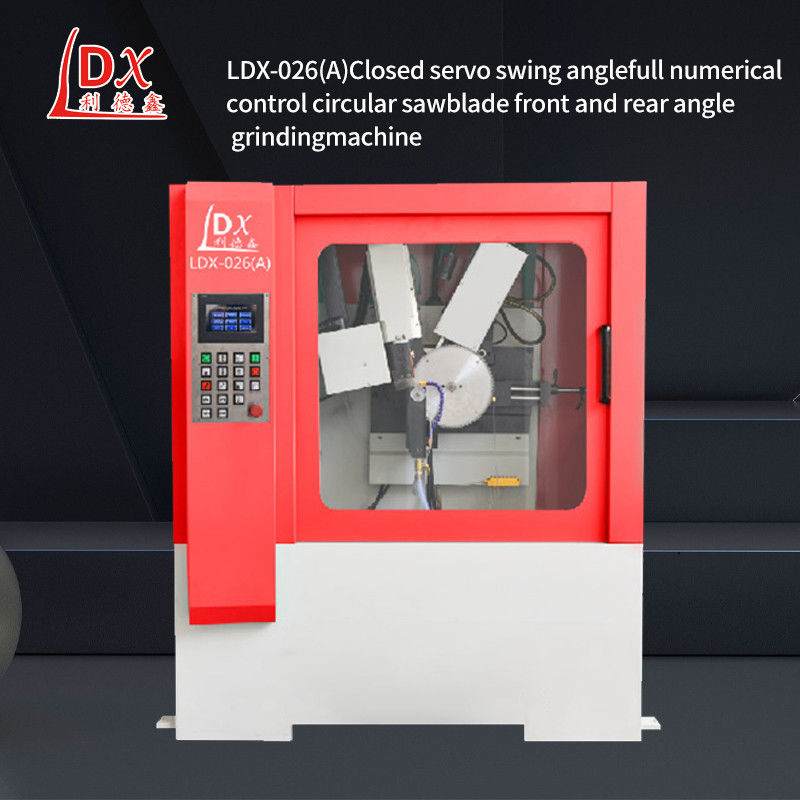 LDX-026A Chiều kính mài 100MM-800MM TCT Blade Saw Blade tự động Nhà sản xuất máy mài