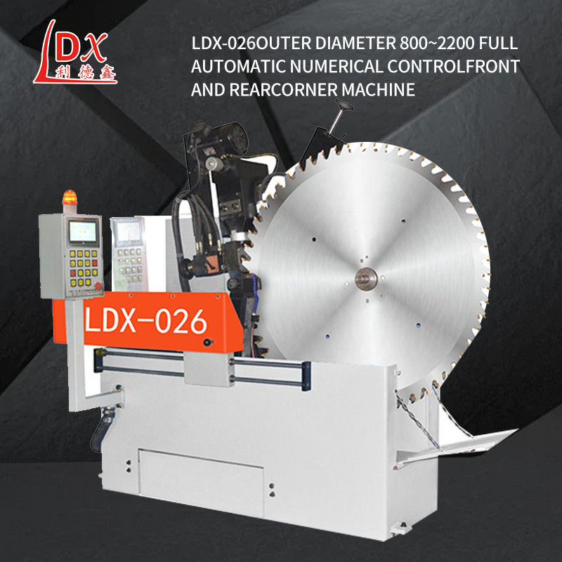 LDX-026A Chiều kính mài 500-2000MM Servo Feed Full CNC Circular Saw Blade Machine