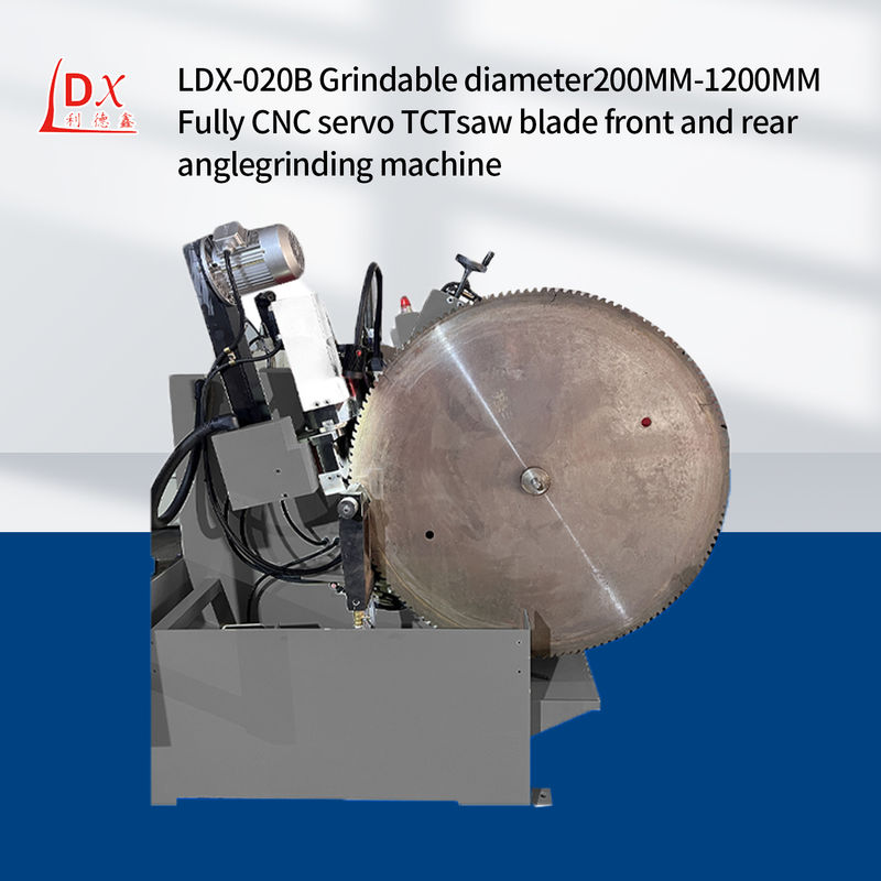 LDX-020B CNC vòng xem Blade máy nghiền tự động swing góc nghiền thang răng